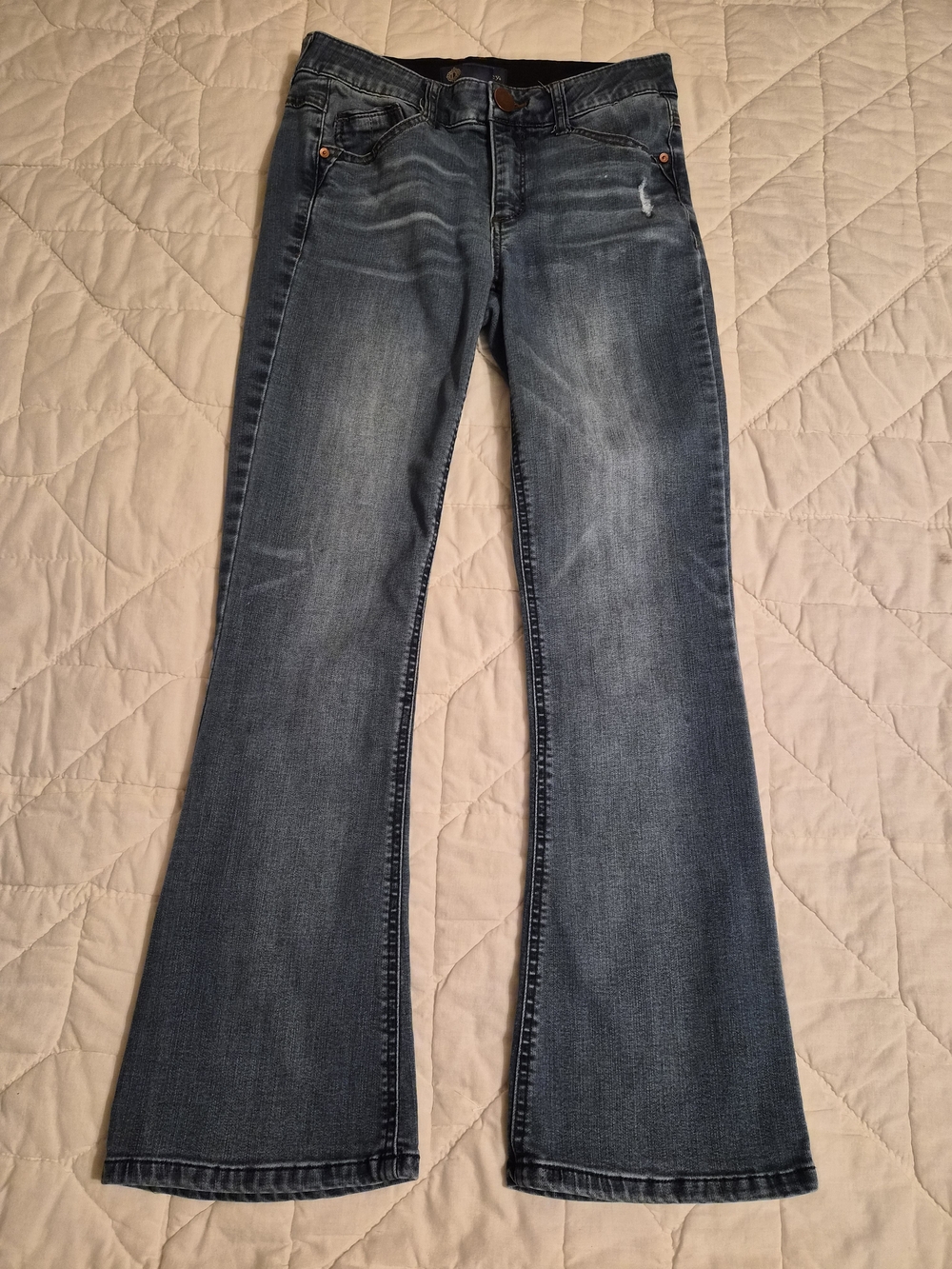 Democracy 'Ab Solutions' Bootcut/Flared Jeans w/ Comfort- Size 2P